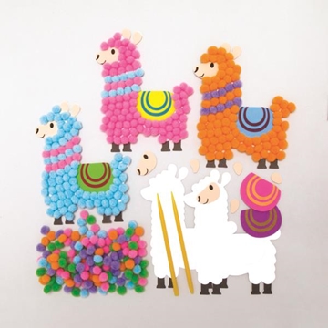 Image de Kits de lamas en pompons, 5